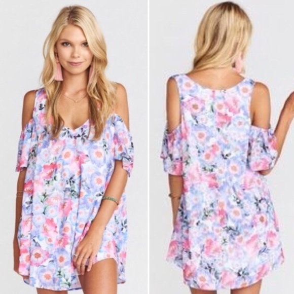 Show Me Your MuMu Dresses & Skirts - Show Me Your Mumu Birdie Ruffle Dress Poppy Daze S